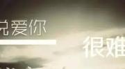 说爱你很难